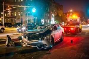Car Accident in Milton